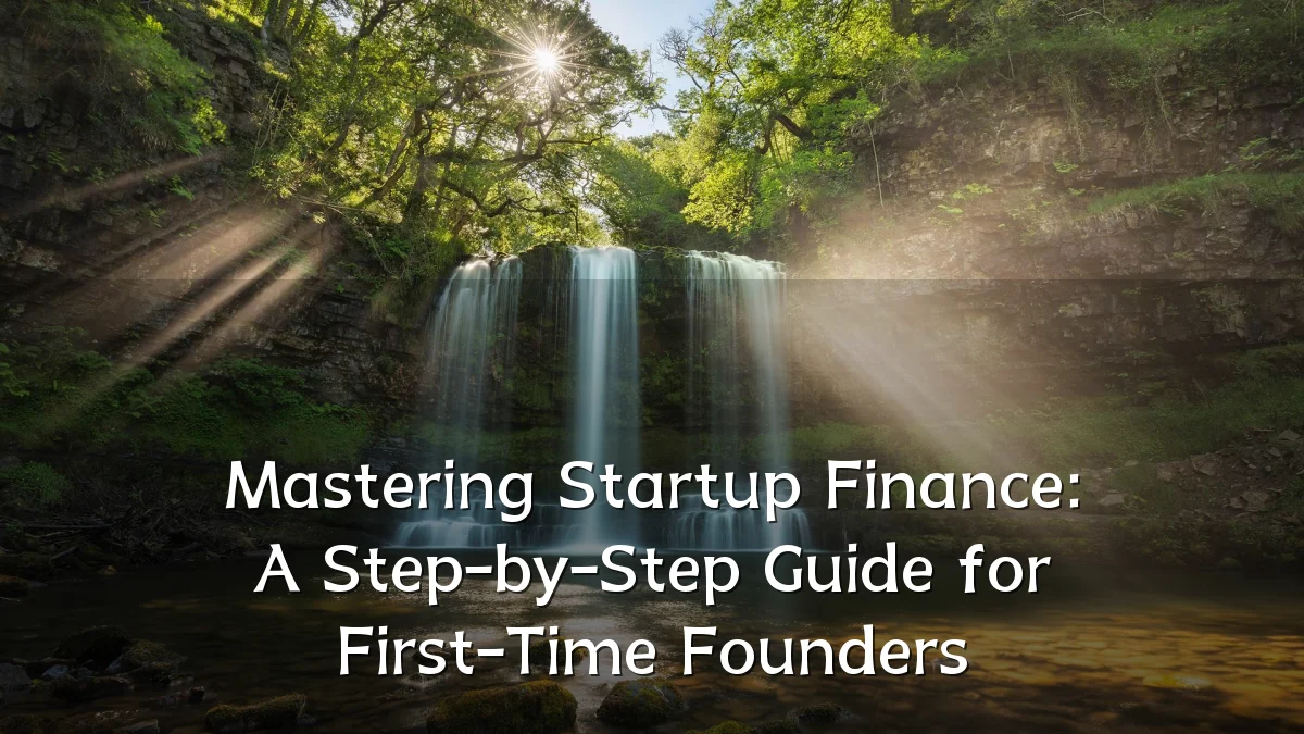 Mastering Startup Finance: A Step-by-Step Guide for First-Time Founders